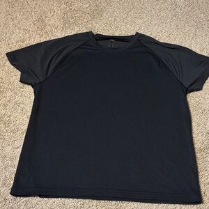 Outdoor Voices Textured Tech Tee Dark Charcoal Gray